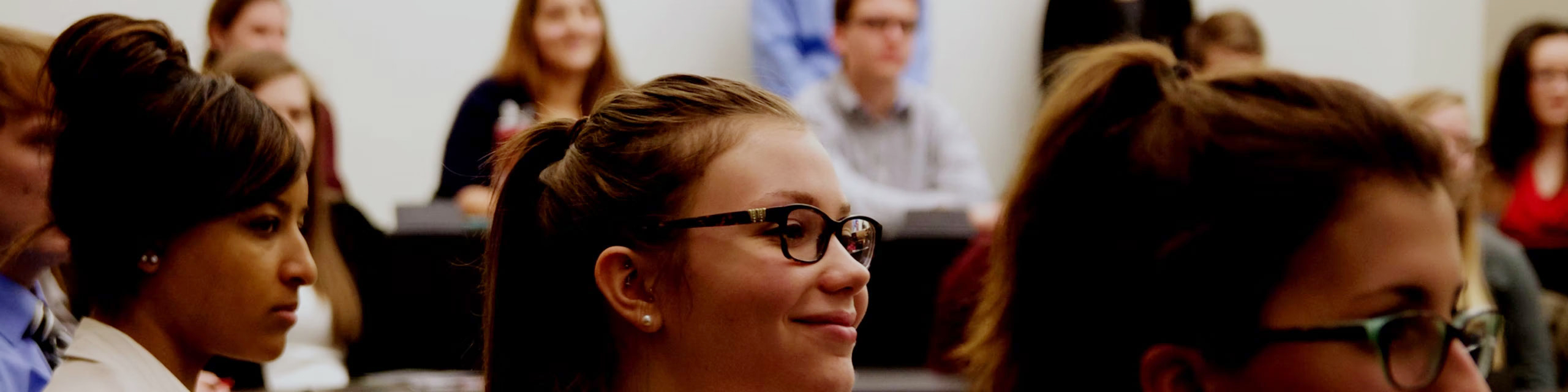 Students in a classroom