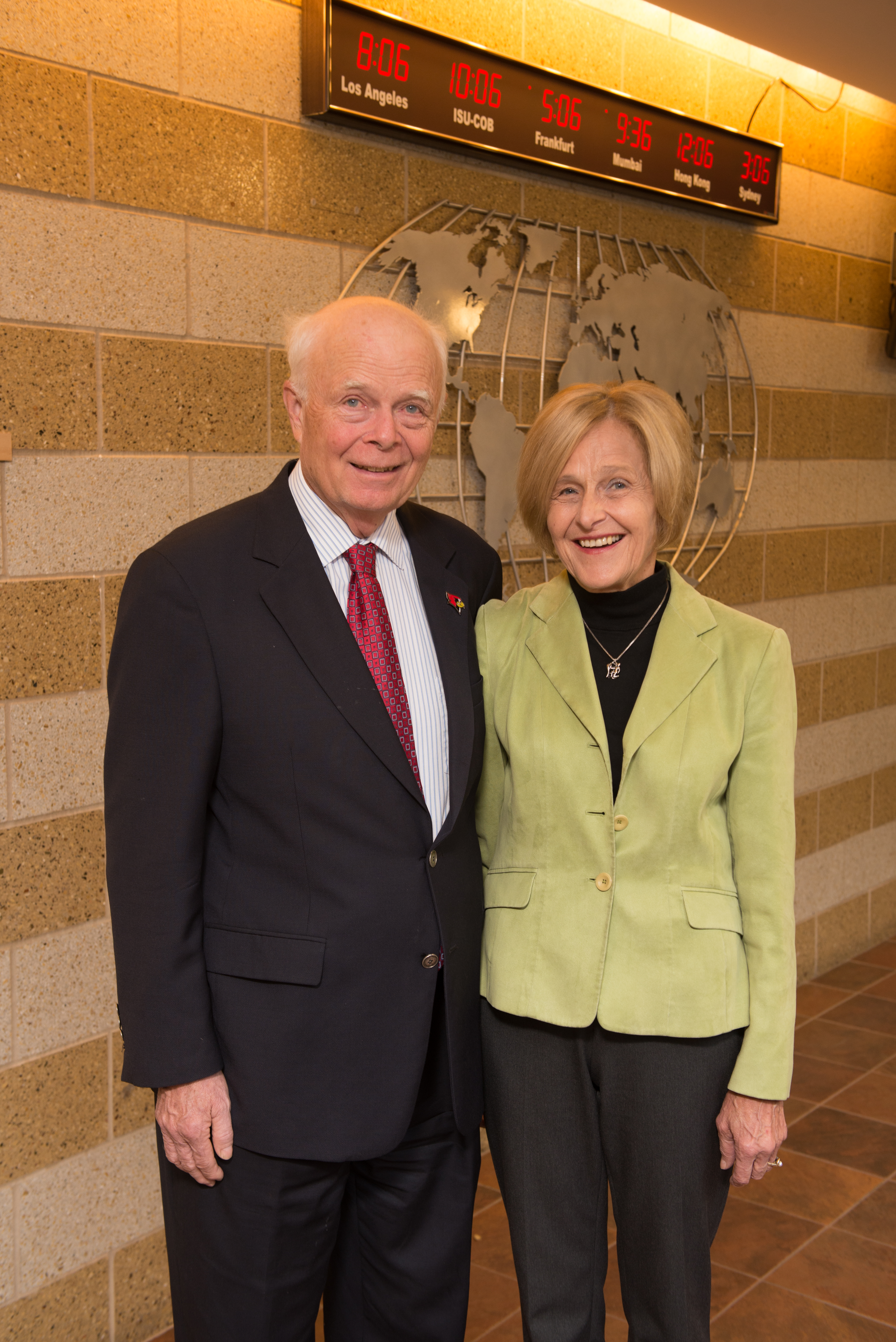 Portrait of Dr. Carson and Iris Varner